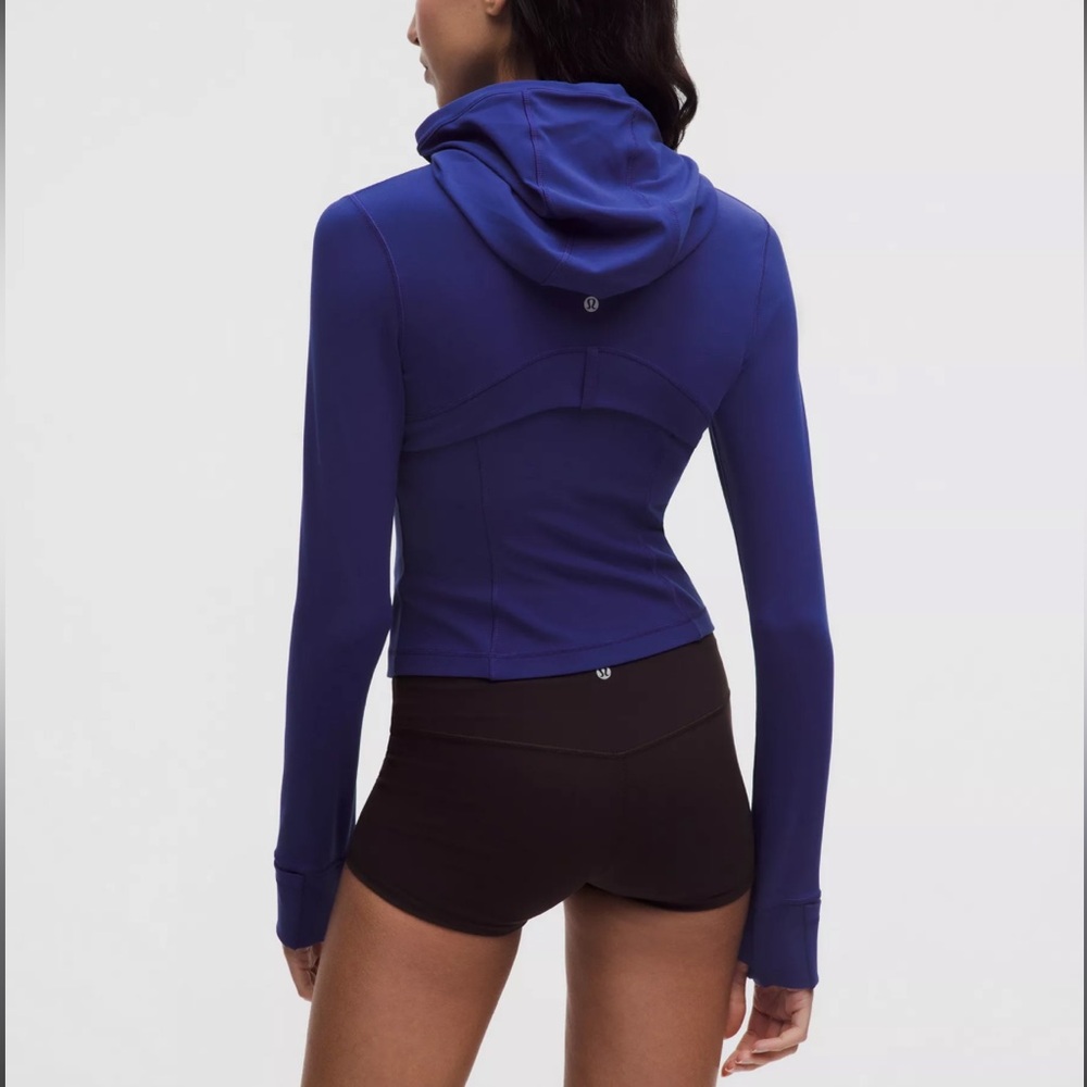 lululemon hooded define nulu blue Jacket